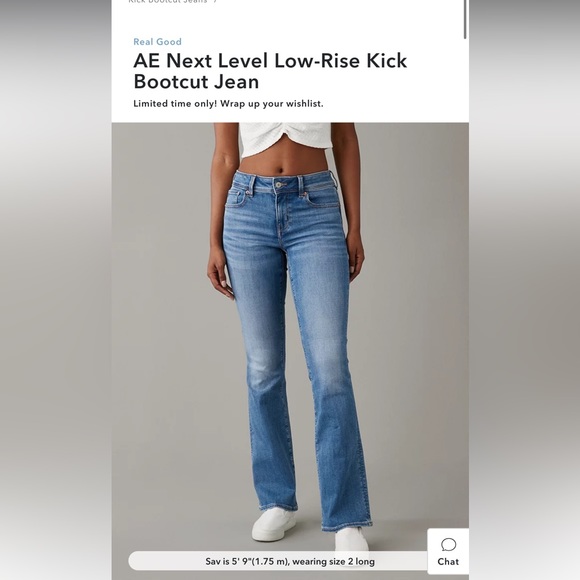 American Eagle Jeans kick boot jeans- 6 - Picture 1 of 5